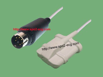 China El plástico acorta SpO2 el sensor reutilizable, aprobación pediátrica del CE de la punta de prueba de Sats proveedor