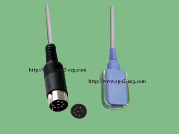 China OEM 001200051602 del material del cable de extensión del pie SPO2 de Datascope 8 TPU proveedor
