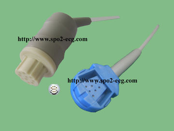 China Conector pin del cable DPK1 10 del DATEX Spo2 del alto rendimiento para Hodpital proveedor