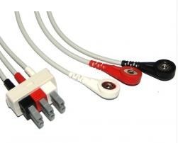 China Los cables/ventaja de TPU Philips ECG protegieron el cable 3,6 metros para todo el sistema del enchufe AA proveedor
