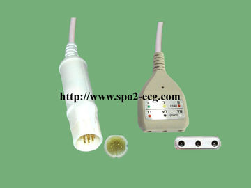 China Cable profesional PM8010 ligero PM8014 AHA e IEC de SIEMENS ECG proveedor