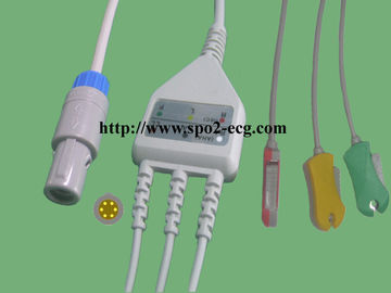 China Cable KMA160R 165R 260R Redel 6pin de la ventaja de PETAS ECG con el capturador y la broche proveedor
