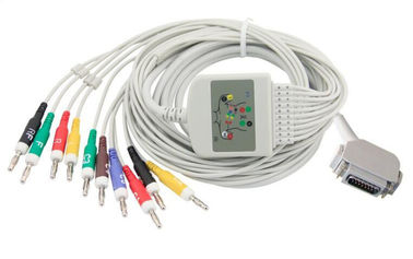 China Cable material del cable TPU de la máquina del ECG de SIEMENS precisión de 12 pies de longitud de alto proveedor