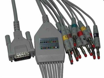 China IEC médico AHA de los cables flexibilidad y de la durabilidad de Schiller con 10 ventajas proveedor
