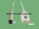 Cable de Ecg de la ventaja del IEC AHA Philips 5 alrededor de Pin 8 12 pies con el clip/la broche proveedor