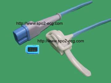 China Pin adulto del clip 10 del finger del sensor Spo2 de Spacelabs para el color de azul gris del hospital proveedor