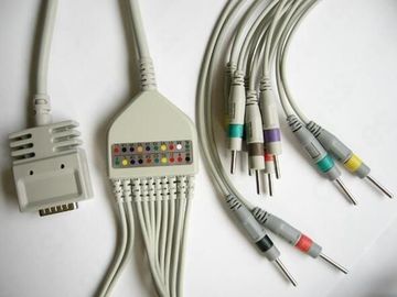 China IEC plástico quirúrgico y AHA de la pieza única del cable de la máquina del ECG EK-10 proveedor