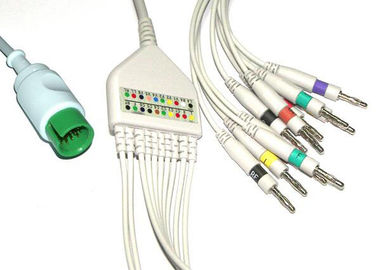 China Cable Multilink de la máquina del ECG de Spacelabs 10 ventajas para el monitor médico proveedor