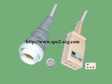 Pin durable del cable 16 de Ecg de la ventaja del NEC 3 con el tipo aislado medida exacta