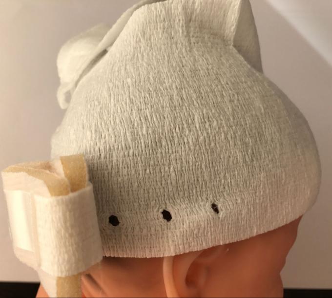 Los sombreros infantiles del bebé de la tela no tejida absorben el sudor para la protección de la cabeza